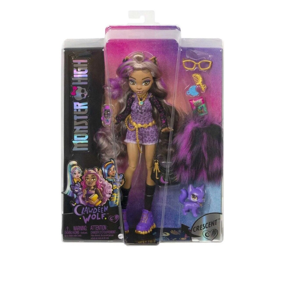 Monster High‎ Clawdeen Wolf Fashion Doll with Pet Dog - #230